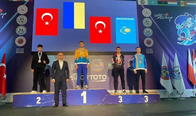 Sarıgöl'ün gururu genç Avrupa 3'üncü oldu