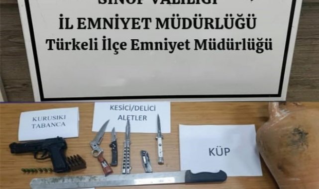 Sinop'ta uyuşturucu operasyonu: 2 gözaltı