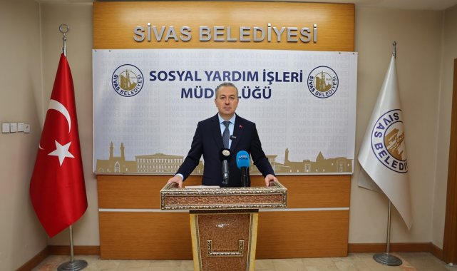 Sivas'ta ihtiyaç sahibi ailelere yakacak yardımı