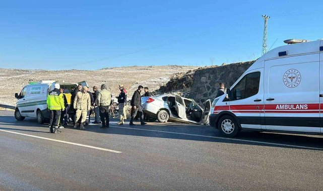 Siverek'te duvara çarpan otomobilin sürücüsü hayatını kaybetti
