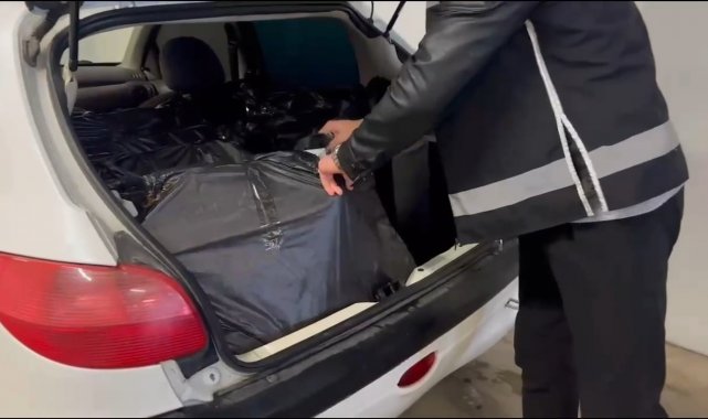 Tekirdağ'da makaron operasyonu