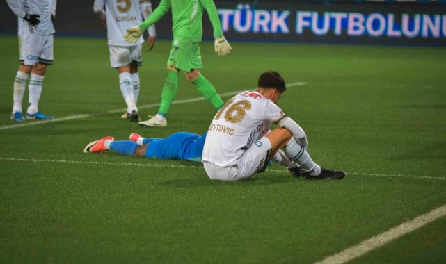 Trendyol Süper Lig: Çaykur Rizespor: 1 - Konyaspor: 1