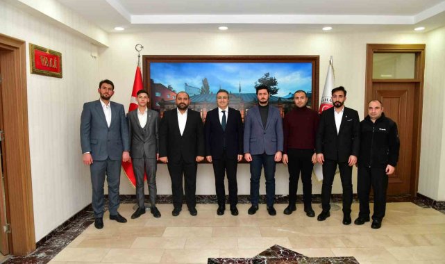 TÜGVA Ardahan Şubesinden Vali Çiçek'e ziyaret
