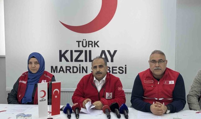 Türk Kızılay Mardin Şubesi 2024 yılı çalışmalarını değerlendirdi