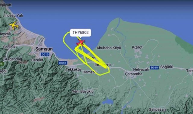 Türk pilotlar, uçuş eğitimlerini Samsun'da alıyor
