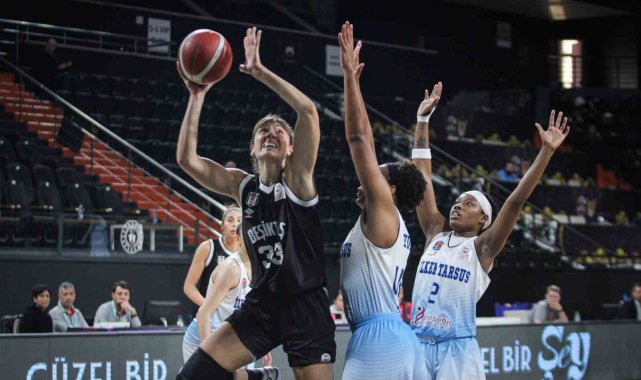 Türkiye Kadınlar Basketbol Ligi: Tarsus Spor: 77 - Beşiktaş: 85