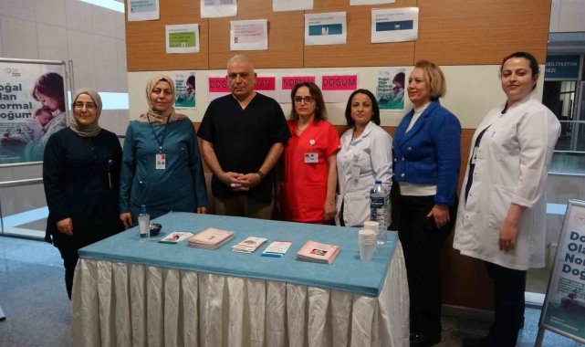 Tuzla Devlet Hastanesi'nde anne adayları normal doğuma teşvik ediliyor