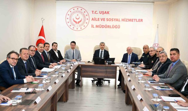 Uşak'ta Ailenin Korunması ve Güçlendirilmesi İl Koordinasyon Kurulu toplantısı yapıldı