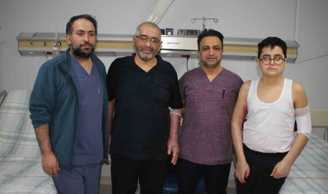 Van'da LPG patlamasında yaralanan baba ve oğul sağlığına kavuştu