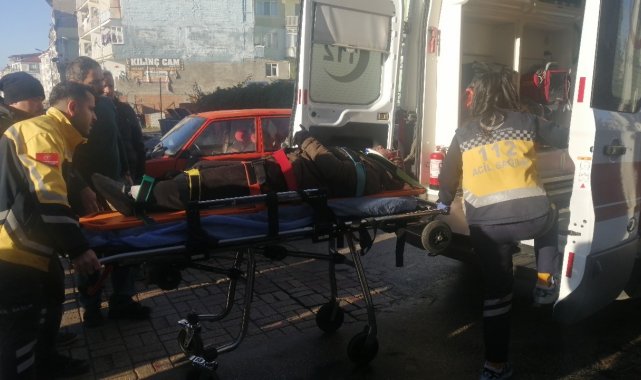 Yalvaç'ta otomobil ile motosiklet çarpıştı: 1 yaralı