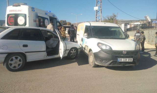 Yavuzeli'nde trafik kazası: 1 yaralı