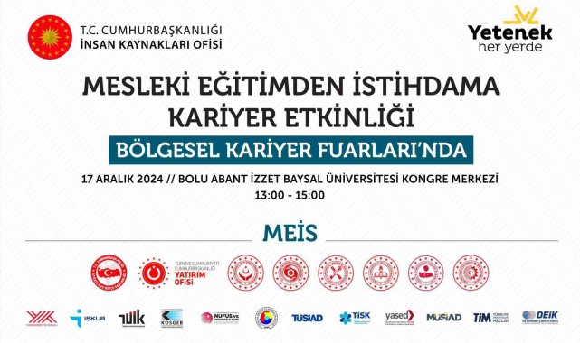 Yetenek Her Yerde Bölgesel Kariyer Fuarları yeni konsepti ile 13 farklı şehirde gerçekleştirilecek