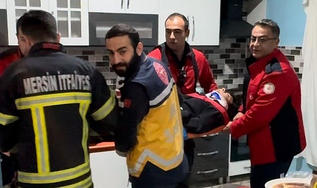 Mersin'de 3. kattan havalandırma boşluğuna düşen çocuk ağır yaralandı