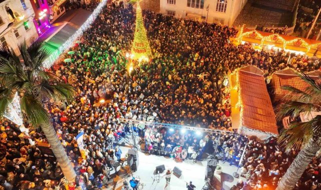 Mütareke meydanında yeni yıl çoşkusu