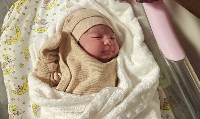 Ordu'da yeni yılın ilk bebeği 'Umay Lina'