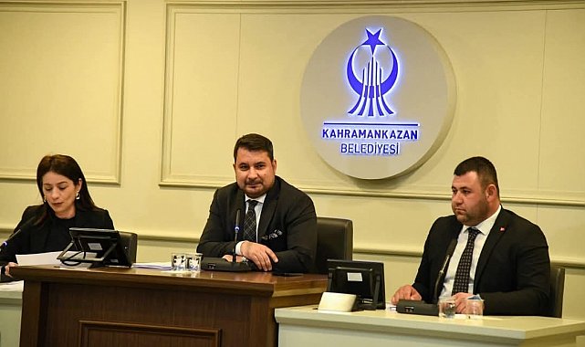 Kahramankazan Belediyesi Şubat Ayı olağan meclis toplantısı yapıldı