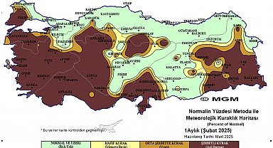 4 bölgede 'şiddetli kuraklık' tehlikesi