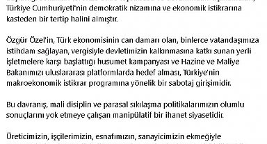 AK Parti'li Efkan Ala'dan, Özgür Özel'e 'Boykot' tepkisi