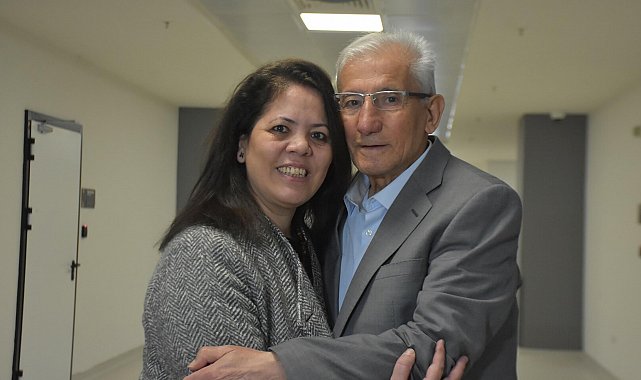 Akciğer kanserine yakalanan baba-kız hastalığı birlikte yendi