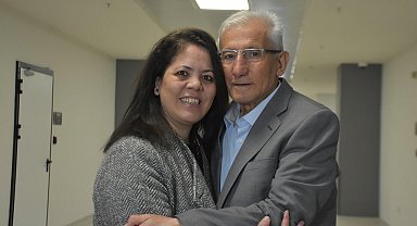 Akciğer kanserine yakalanan baba-kız hastalığı birlikte yendi