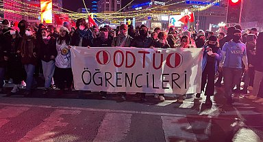 Ankara'da polis ile göstericiler arasında 'İmamoğlu' arbedesi; gözaltılar var