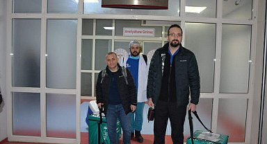 Ata çarpan motosiklet sürücüsünün böbrekleri, 2 hastaya umut oldu
