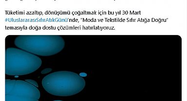 Bakan Kurum'dan ' Uluslararası Sıfır Atık Günü' paylaşımı