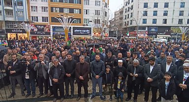 Batman'da 'İsrail' protestosu