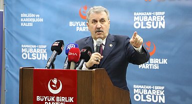 BBP lideri Destici: Kimse dokunulmaz değildir