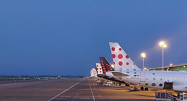 Belçika'nın havalimanlarında 31 Mart'ta gidiş yönlü bütün uçuşlar iptal edildi