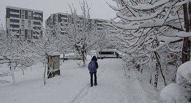 Bitlis'te kar yağışı; 80 köy yolu kapandı