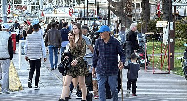 Bodrum'da bayram yoğunluğu