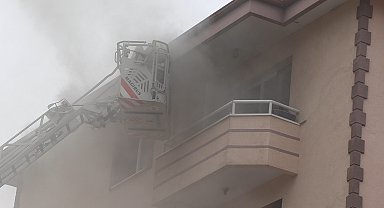 Bulaşık makinesinden yangın çıktı