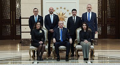 Cumhurbaşkanı Erdoğan'a, büyükelçilerden güven mektubu