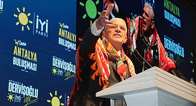 Dervişoğlu: Türkiye'deki yargı kılıcını siyasetin üzerinde sallayamazsınız