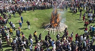 Diyarbakır'da nevruz hazırlığı; 3 ton odun yakılacak
