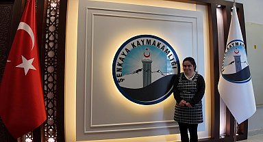 Down sendromlu Kısmet'in iş hayali gerçek oldu