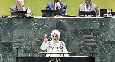 Emine Erdoğan, 'Uluslararası Sıfır Atık Günü Özel Etkinliği'nde konuştu