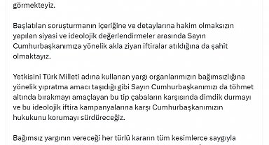 Fahrettin Altun: Bağımsız yargının vereceği her türlü karar saygıyla karşılanmalı