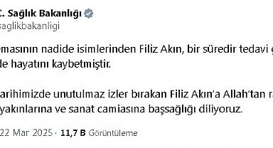 Filiz Akın, hayatını kaybetti