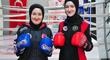 Hem hakemlik hem de antrenörlük yapan kız kardeşlerin hedefi milli sporcu yetiştirmek