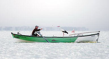 İspanya'dan 'Yaren Leylek' fotoğrafına birincilik ödülü