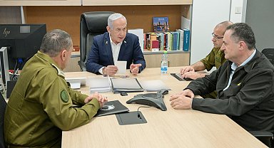 İsrail Başbakanı Netanyahu, Savunma Bakanı Katz ve Genelkurmay Başkanı Zamir ile bir araya geldi