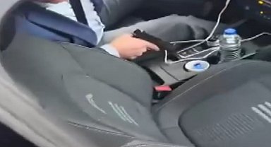 İstanbul- Bayrampaşa'da tartıştığı motosikletliyi silah çekip tehdit etti