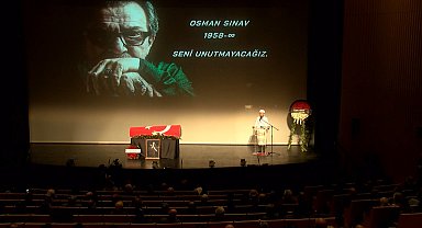 İstanbul- Osman Sınav için AKM'de tören düzenlendi