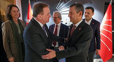 İstanbul - Özgür Özel, Avrupa Sosyalist Partisi Başkanı Stefan Löfven ile bir araya geldi