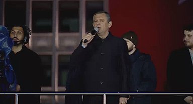 İstanbul - Özgür Özel, Saraçhane'de konuştu