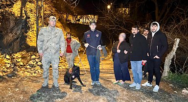 Kayıp engelli kadını iz takip köpeği 'Çatı', buldu