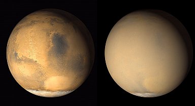 Mars'taki toz fırtınaları astronotlar için ciddi sağlık riskleri taşıyor