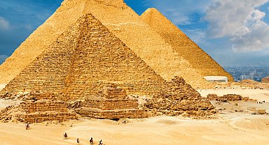 Mısır piramitlerinin altında piramitlerden 10 kat daha büyük bir yapı keşfedildi